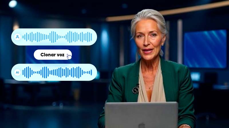 Cabina de grabación IA